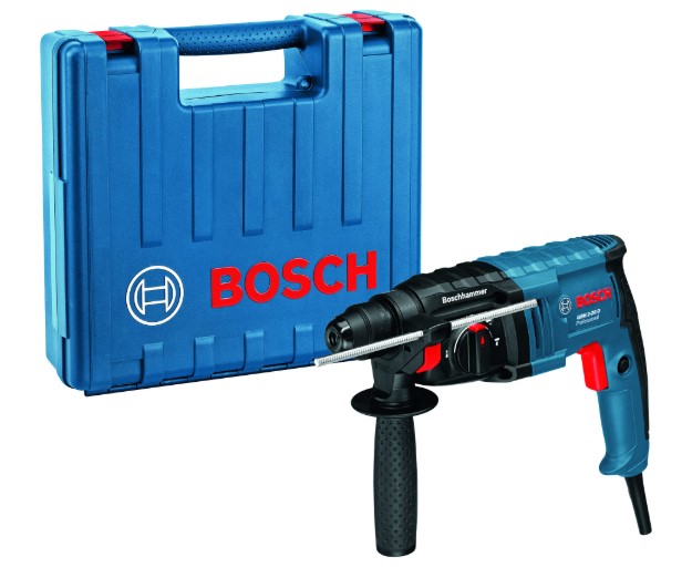 Bosch GBH 2-20 D Professional SDS Plus Rotary Hammer – Compact and Efficient Rotary Hammer for Concrete Drilling and Light Chiseling Work
